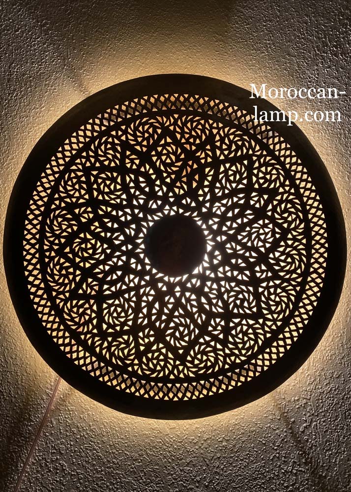 Moroccan deals sconce light